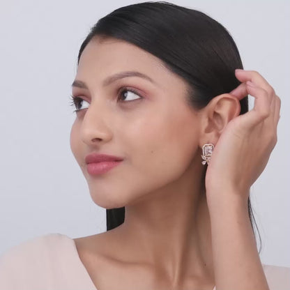 Golden Nature's Artistry Earrings