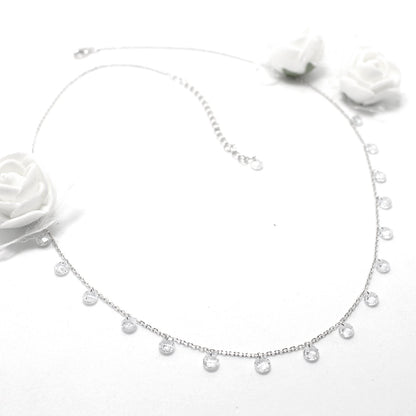 Silver Zircon Queens Set