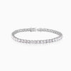 Silver Sparkly Elegant Tennis Bracelet