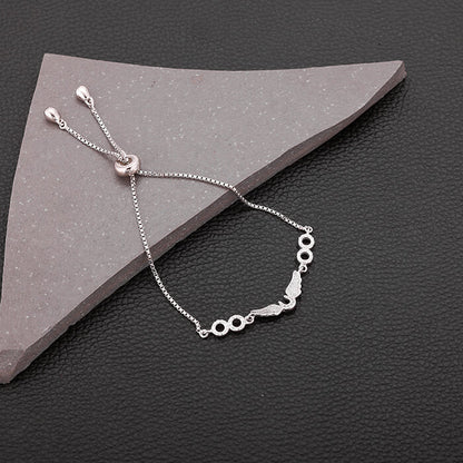 Silver Fantasy Love Bracelet