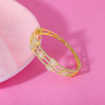 Golden Festive Bling Bracelet