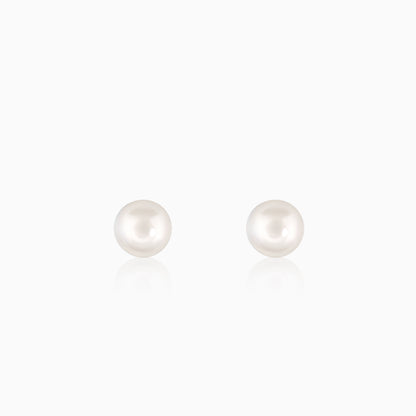 Silver Serene Pearl Set