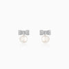 Silver Dreamy Pearls Earrings
