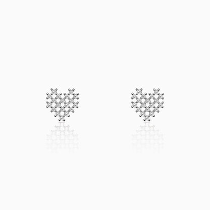 Silver Angel Heart Set