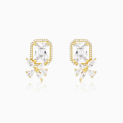 Golden Nature's Artistry Earrings