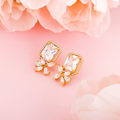 Golden Nature's Artistry Earrings