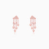 Rose Gold Cloud of Love Earrings