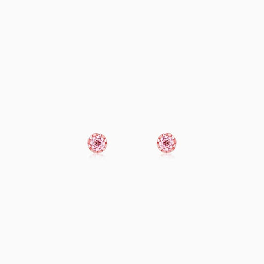 Rose Gold You're One Of A Kind Earrings