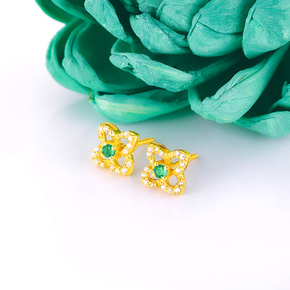 Golden Nature Is Everything Earrings