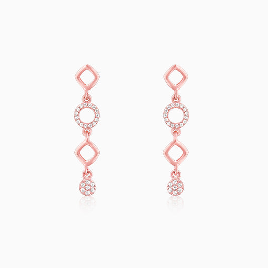 Rose Gold Queen Of Dreams Earrings