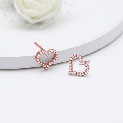 Rose Gold Heart Set