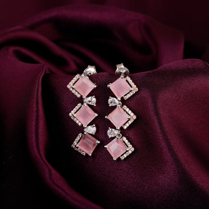 Anushka Sharma French Rose Earrings