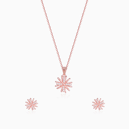 Rose Gold Floral Dreams Set