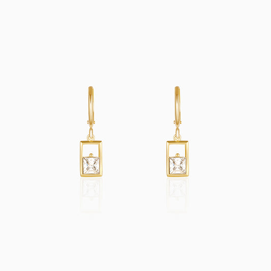 Golden Boss Babe Dangler Earrings