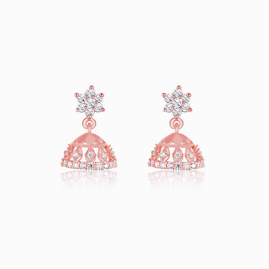 Rose Gold Enticing Jhumki