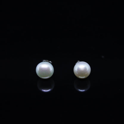 Silver Serene Pearl Set