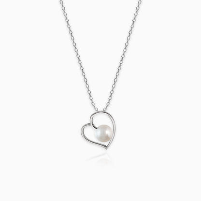 Silver Angel Heart Set