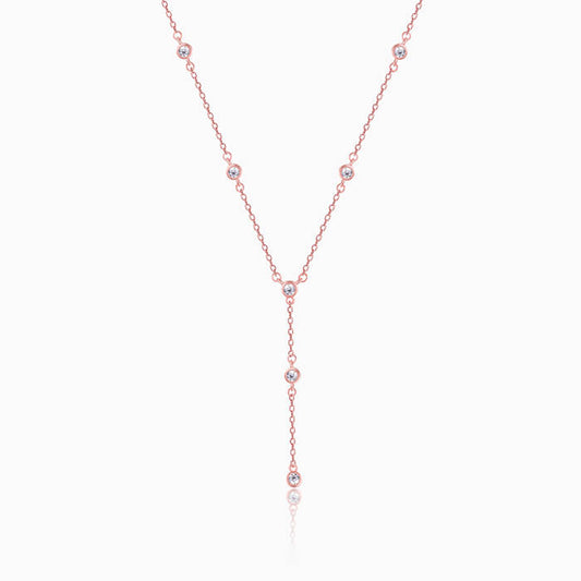 Rose Gold Constellation Y-Necklace