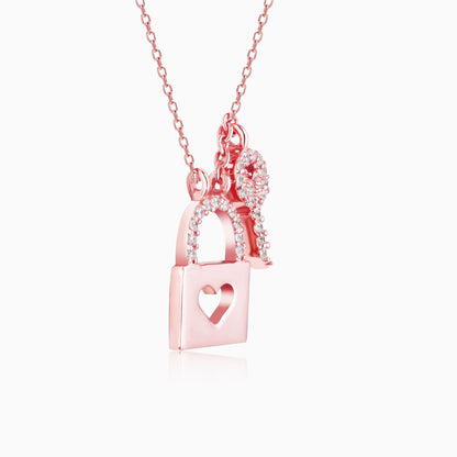 Rose Gold Perfectly Matched Necklace