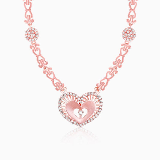 Rose Gold Love Affair Necklace