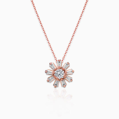 Rose Gold Prince's Pine Floral Set