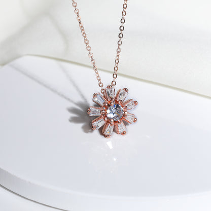 Rose Gold Prince's Pine Floral Set
