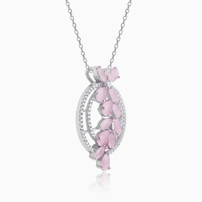 The Pink Periwinkle Pendant