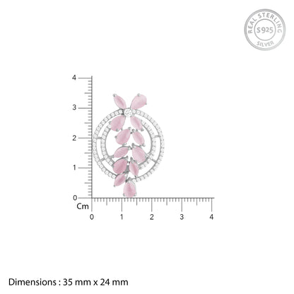 The Pink Periwinkle Pendant