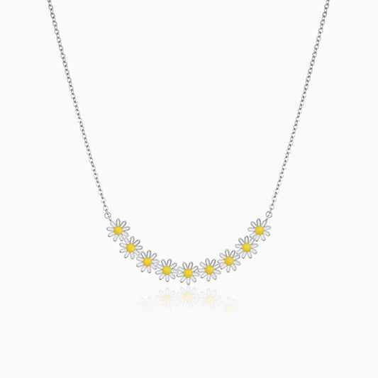 Silver Like Daffodils Necklace