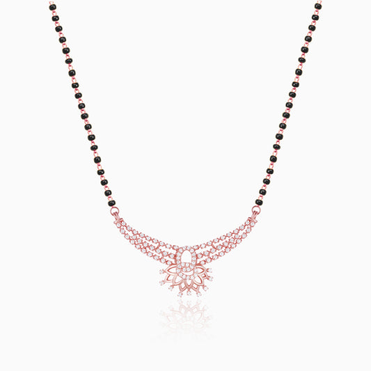 Rose Gold Inspiring Love Mangalsutra