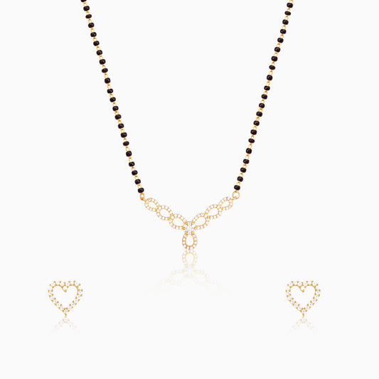 Golden Love Mangalsutra Set