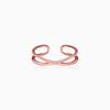 Rose Gold Weave Ring