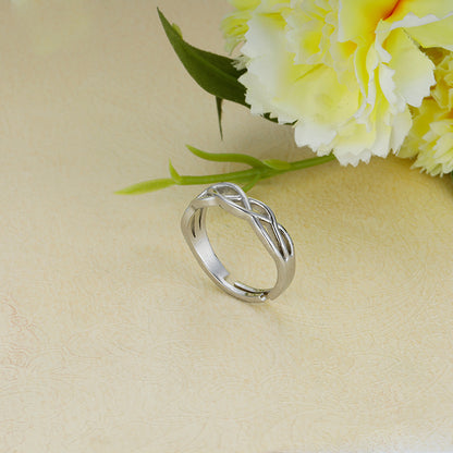 Silver Celtic Knot Ring For Him